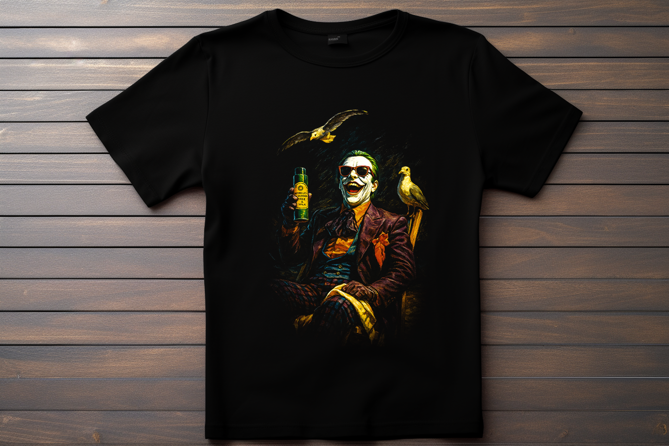 T-shirt Batman - Joker Kitsune Print Studio