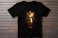 T-shirt Joker Kitsune Print Studio