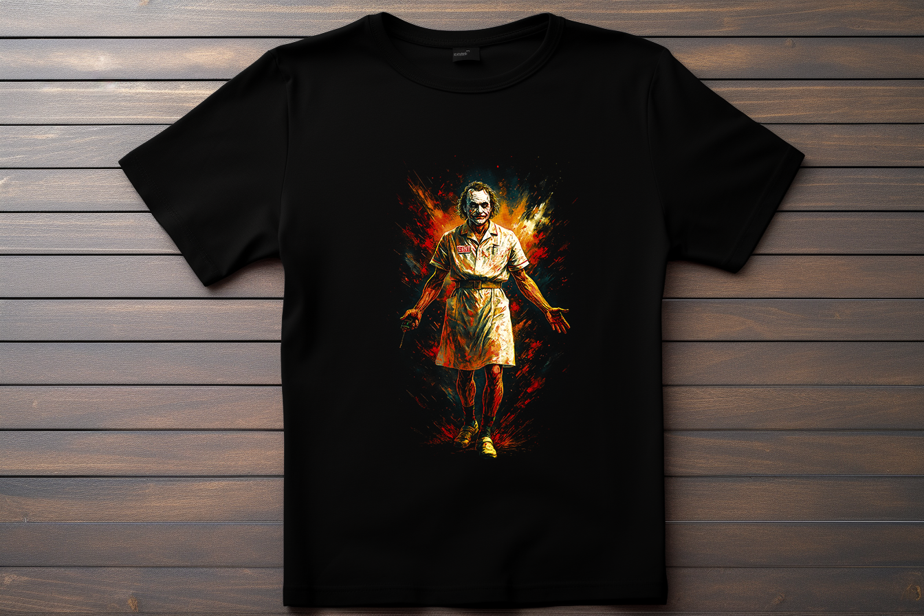 T-shirt Joker Kitsune Print Studio
