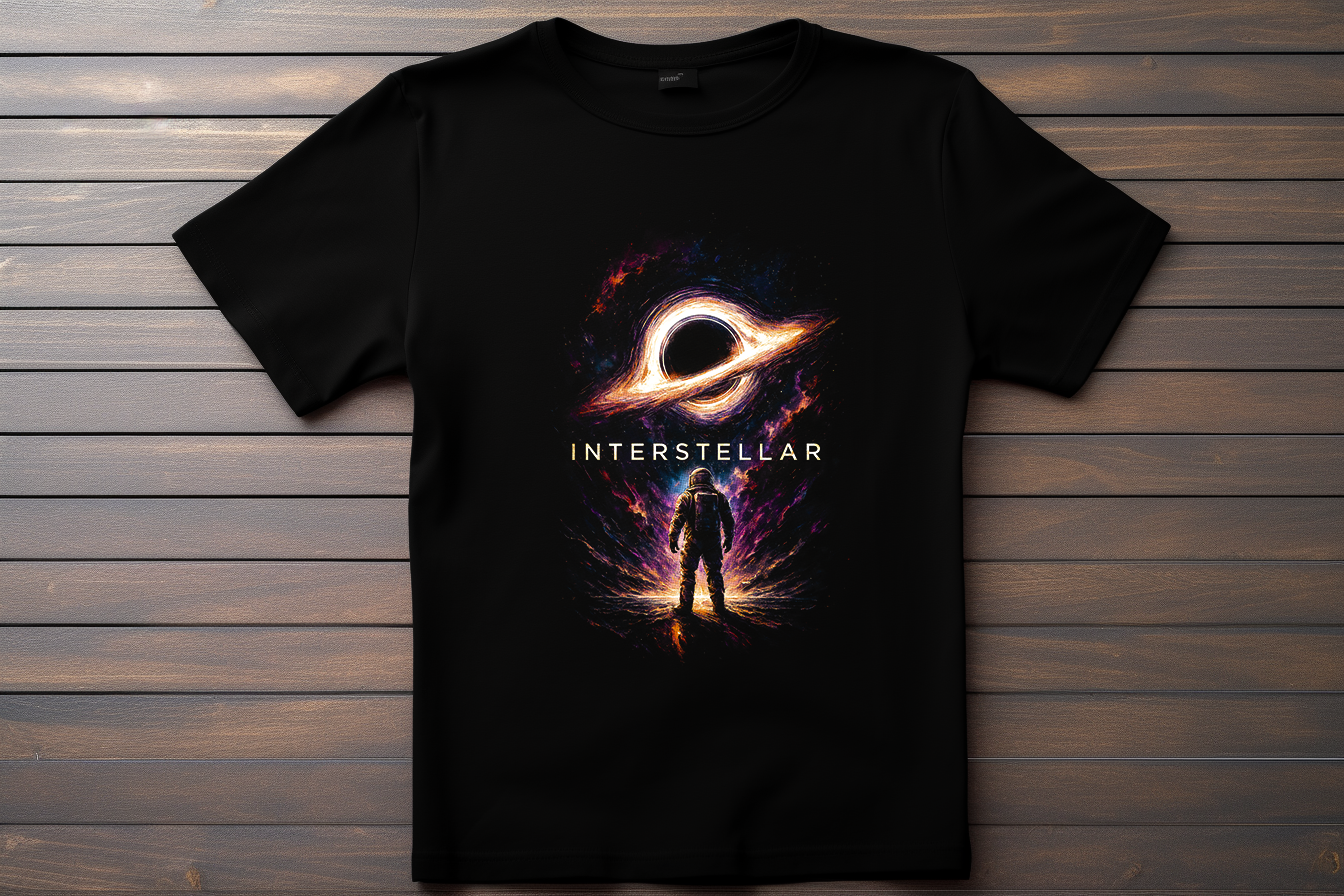 T-shirt Interstellar Kitsune Print Studio