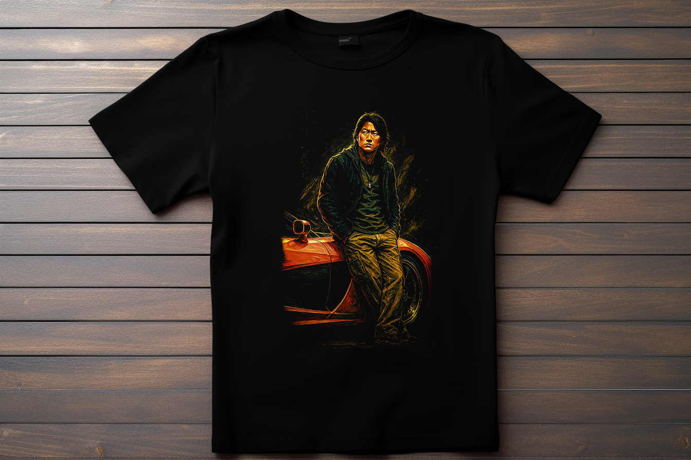 T-shirt Fast And Furious - Han Kitsune Print Studio