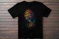 T-shirt La Haut Kitsune Print Studio