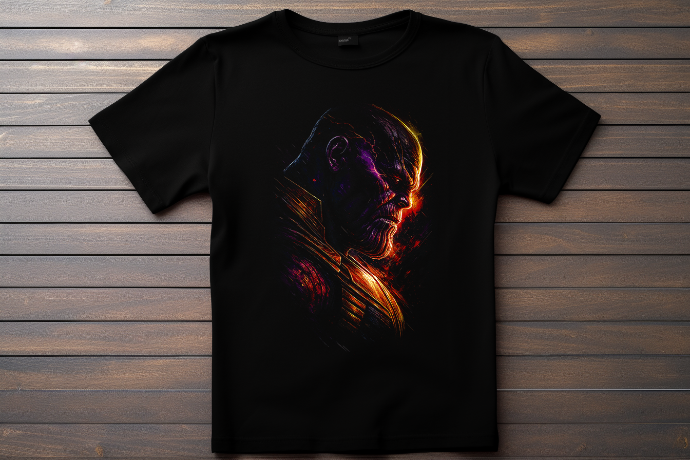 T-shirt Avengers - Thanos Kitsune Print Studio