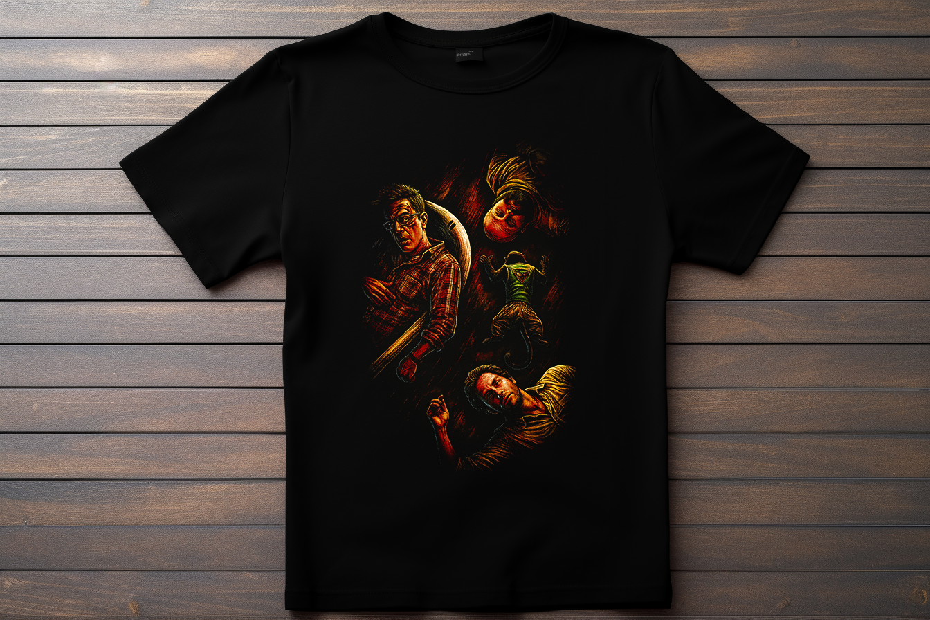 T-shirt Very Bad Trip Kitsune Print Studio
