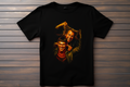 T-shirt Dumb Et Dumber Kitsune Print Studio