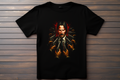 T-shirt John Wick Kitsune Print Studio