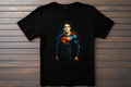 T-shirt Superman Kitsune Print Studio