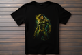 T-shirt Aquaman Kitsune Print Studio