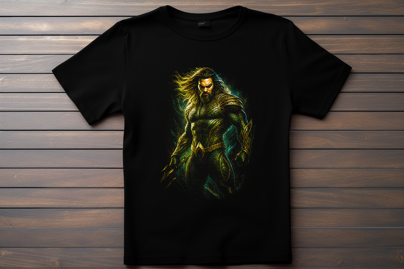 T-shirt Aquaman Kitsune Print Studio