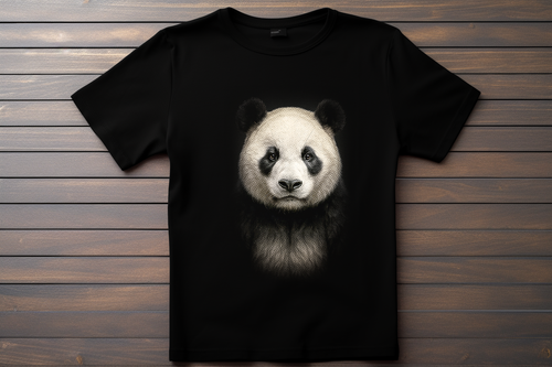 T-shirt Animal Panda Kitsune Print Studio