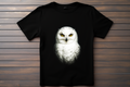 T-shirt Animal Chouette Kitsune Print Studio
