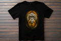 T-shirt Animal Oran-Outan Kitsune Print Studio