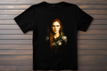 T-shirt Femme Viking Kitsune Print Studio