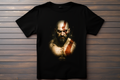 T-shirt God Of War - Kratos Kitsune Print Studio