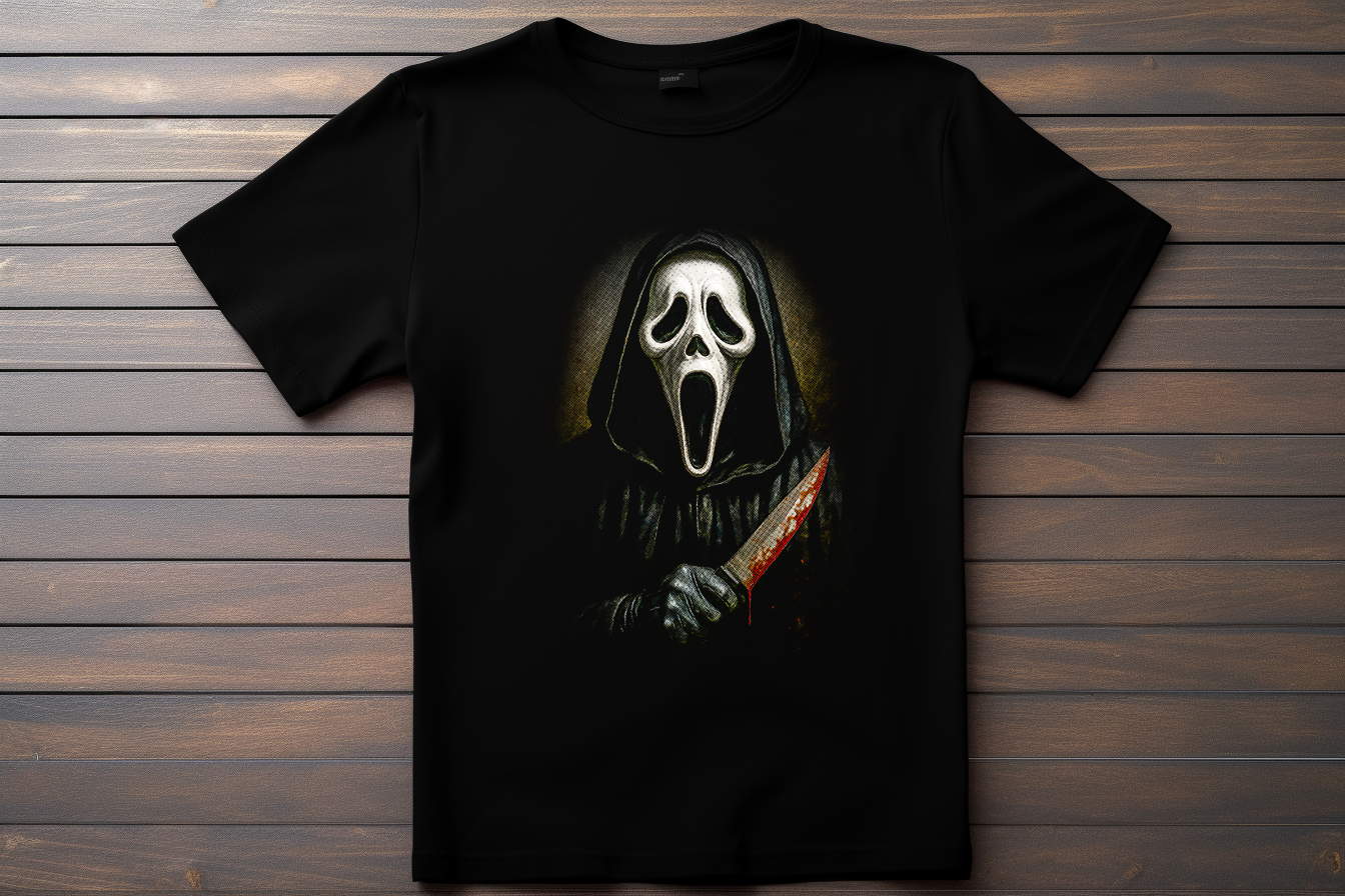 T-shirt Scream Kitsune Print Studio