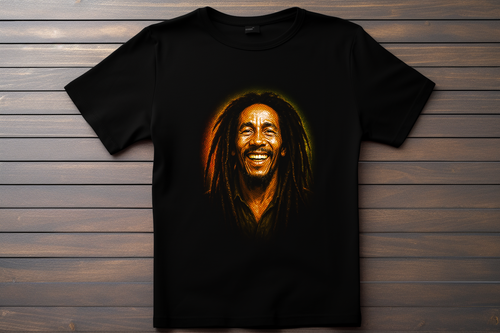 T-shirt Bob Marley Kitsune Print Studio