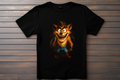 T-shirt Crash Bandicoot Kitsune Print Studio