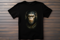T-shirt La Planete Des Singes Kitsune Print Studio
