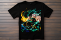 T-shirt My Hero Academia - Izuku Midoriya Kitsune Print Studio