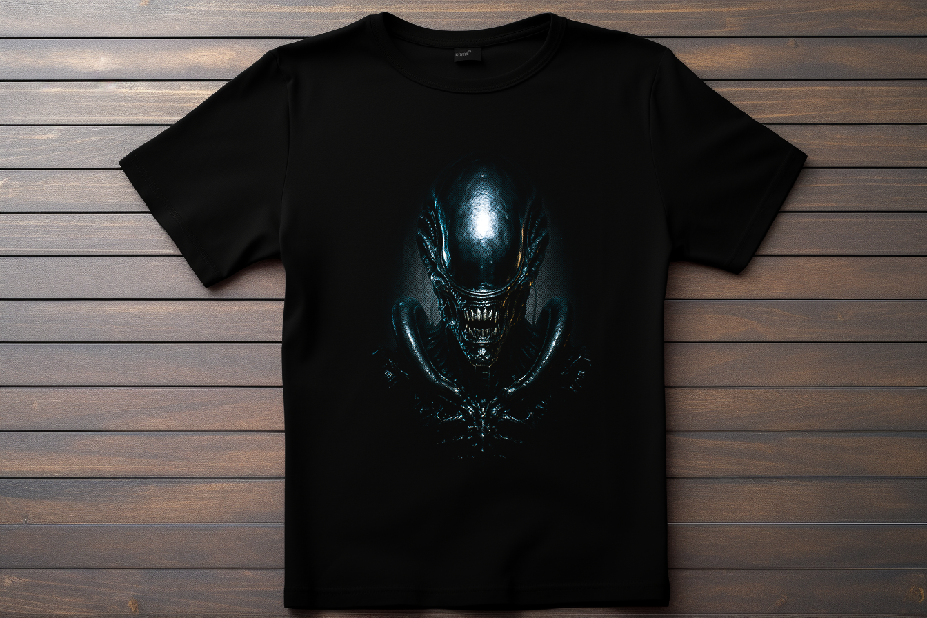 T-shirt Aliens Kitsune Print Studio