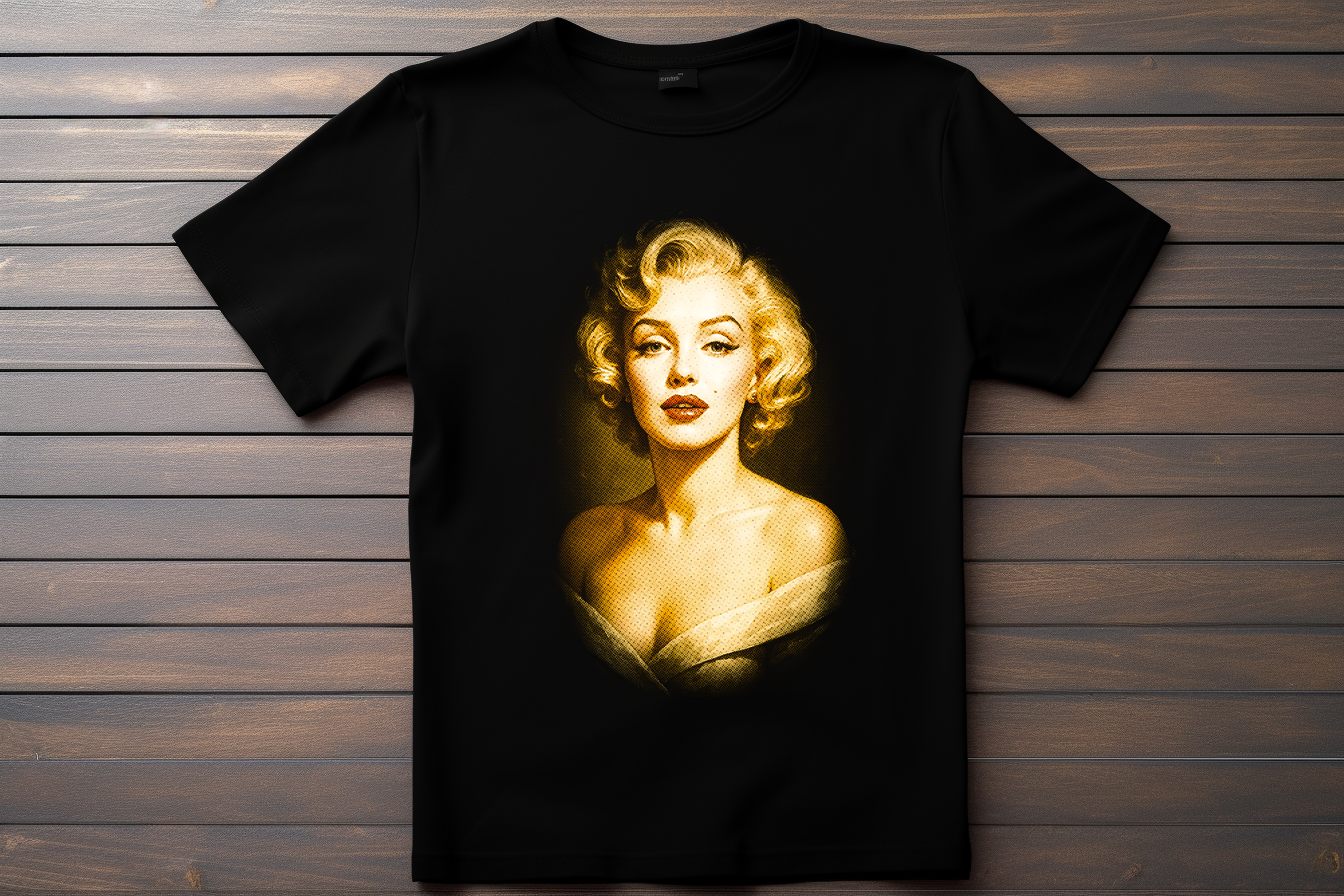 T-shirt Marylin Monroe Kitsune Print Studio