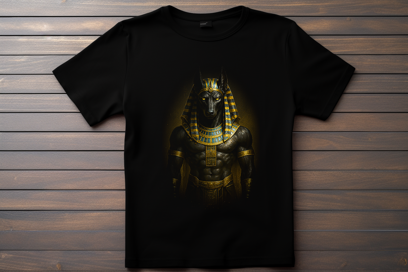 T-shirt Anubis Kitsune Print Studio