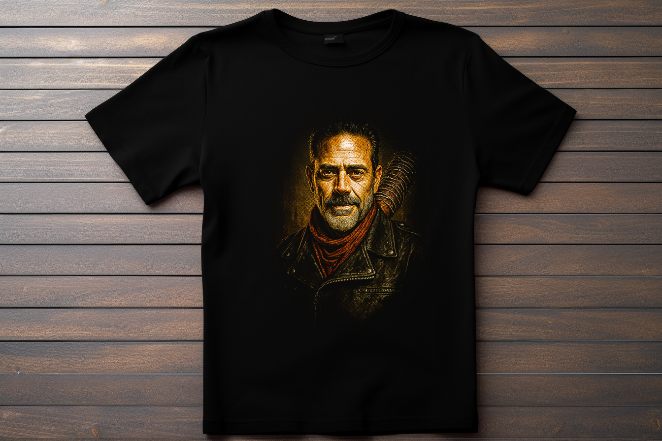 T-shirt The Walking Dead - Negan Kitsune Print Studio