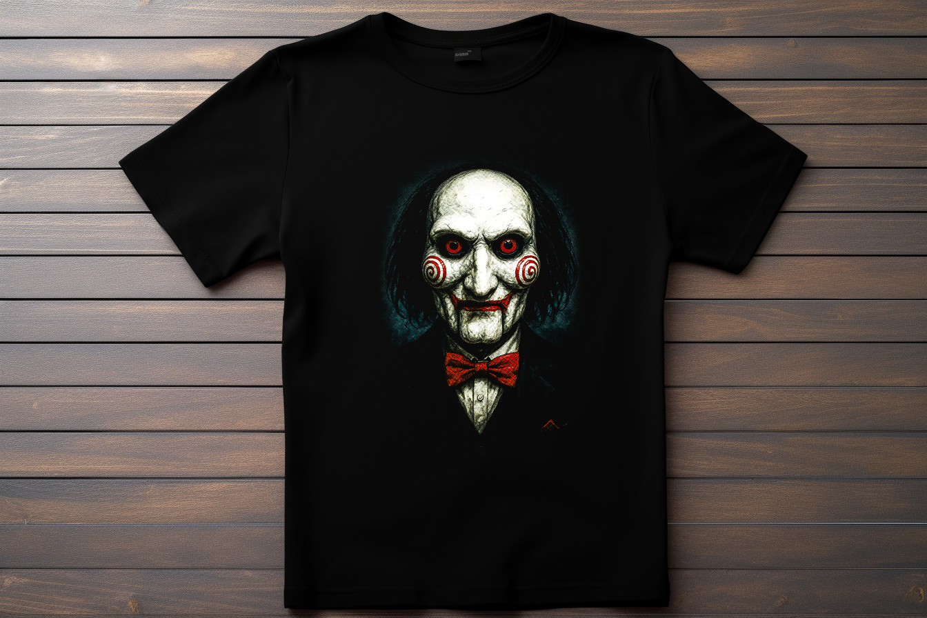 T-shirt Saw - Billy Kitsune Print Studio