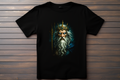 T-shirt Poseidon Kitsune Print Studio