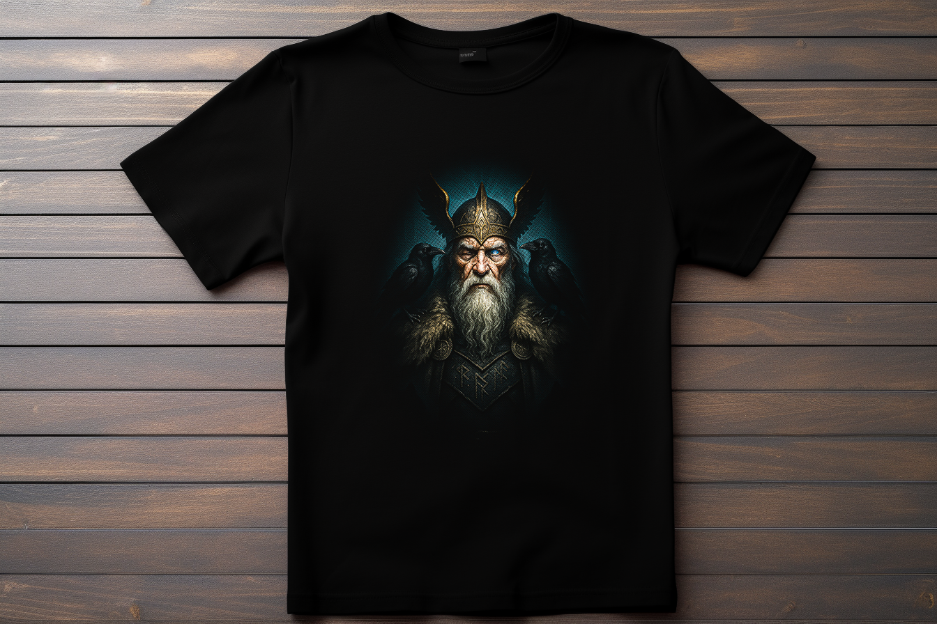 T-shirt Odin Kitsune Print Studio