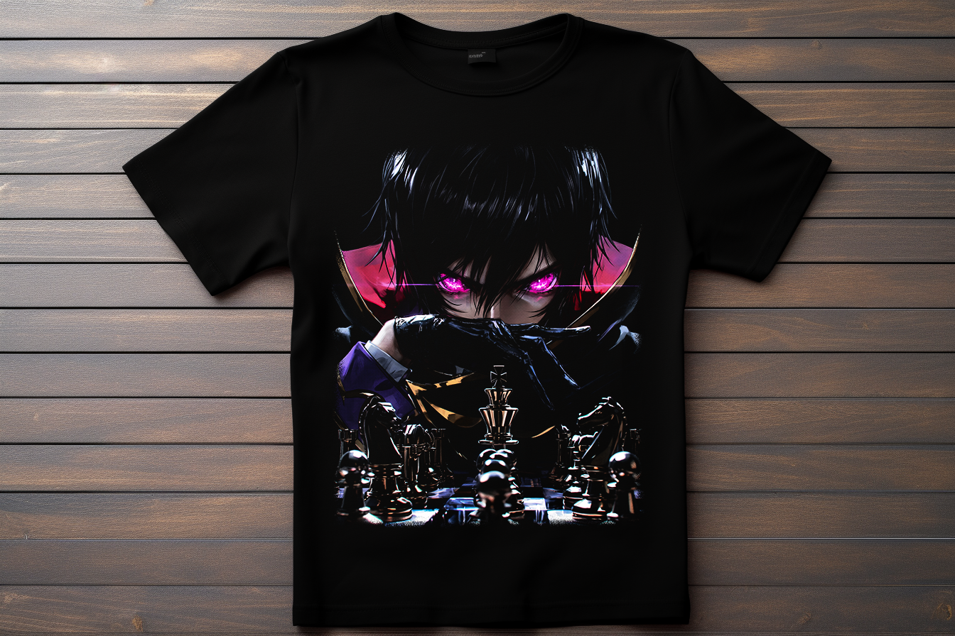 T-shirt Code Geass - Lelouch Kitsune Print Studio