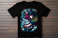 T-shirt Demon Slayer -Tomioka Giyu Kitsune Print Studio