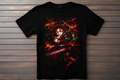 T-shirt Demon Slayer -Kamado Tanjiro Kitsune Print Studio