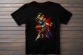 T-shirt Street Fighter - Chun Li Kitsune Print Studio