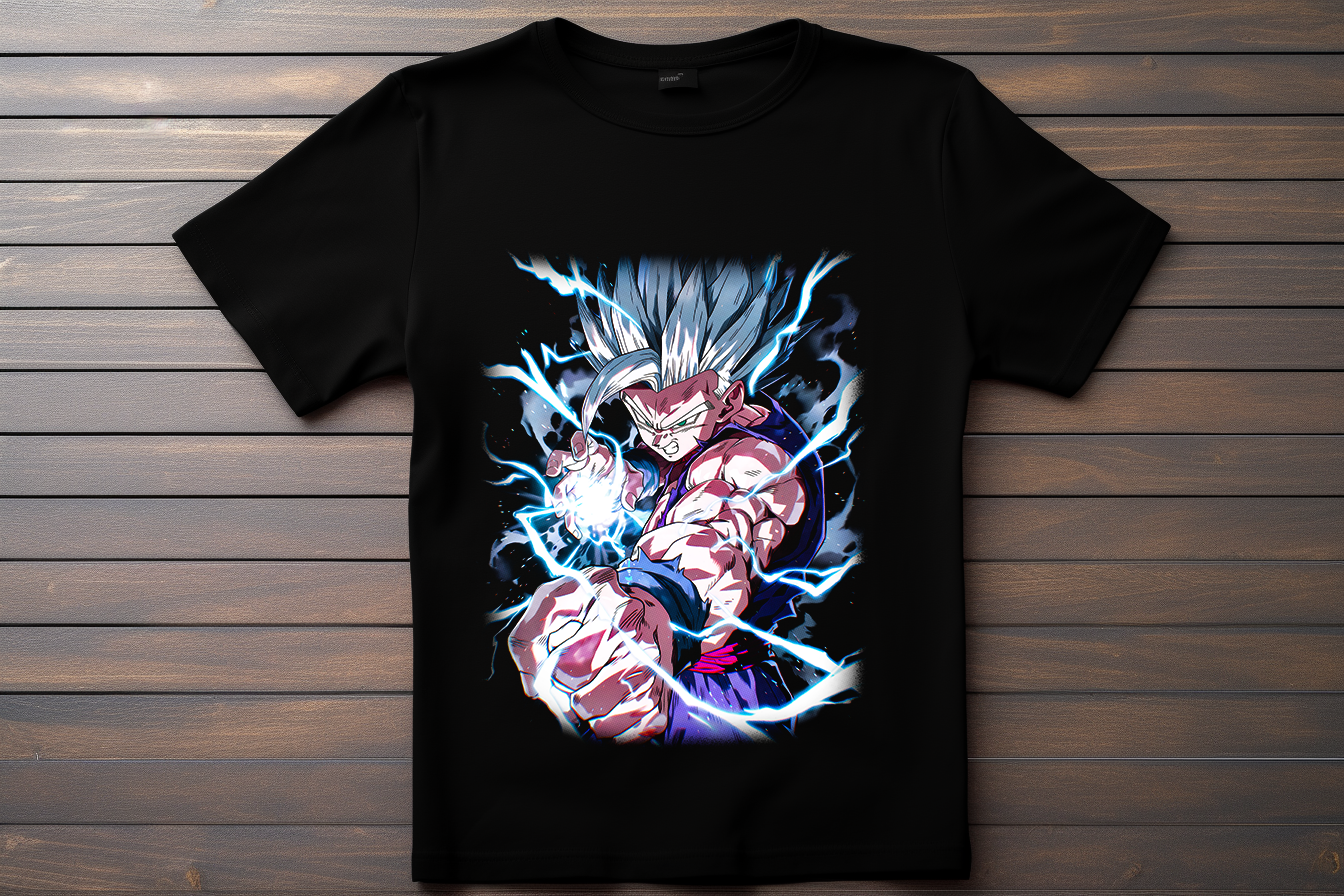 T-shirt Dragon Ball Z - Gohan Kitsune Print Studio