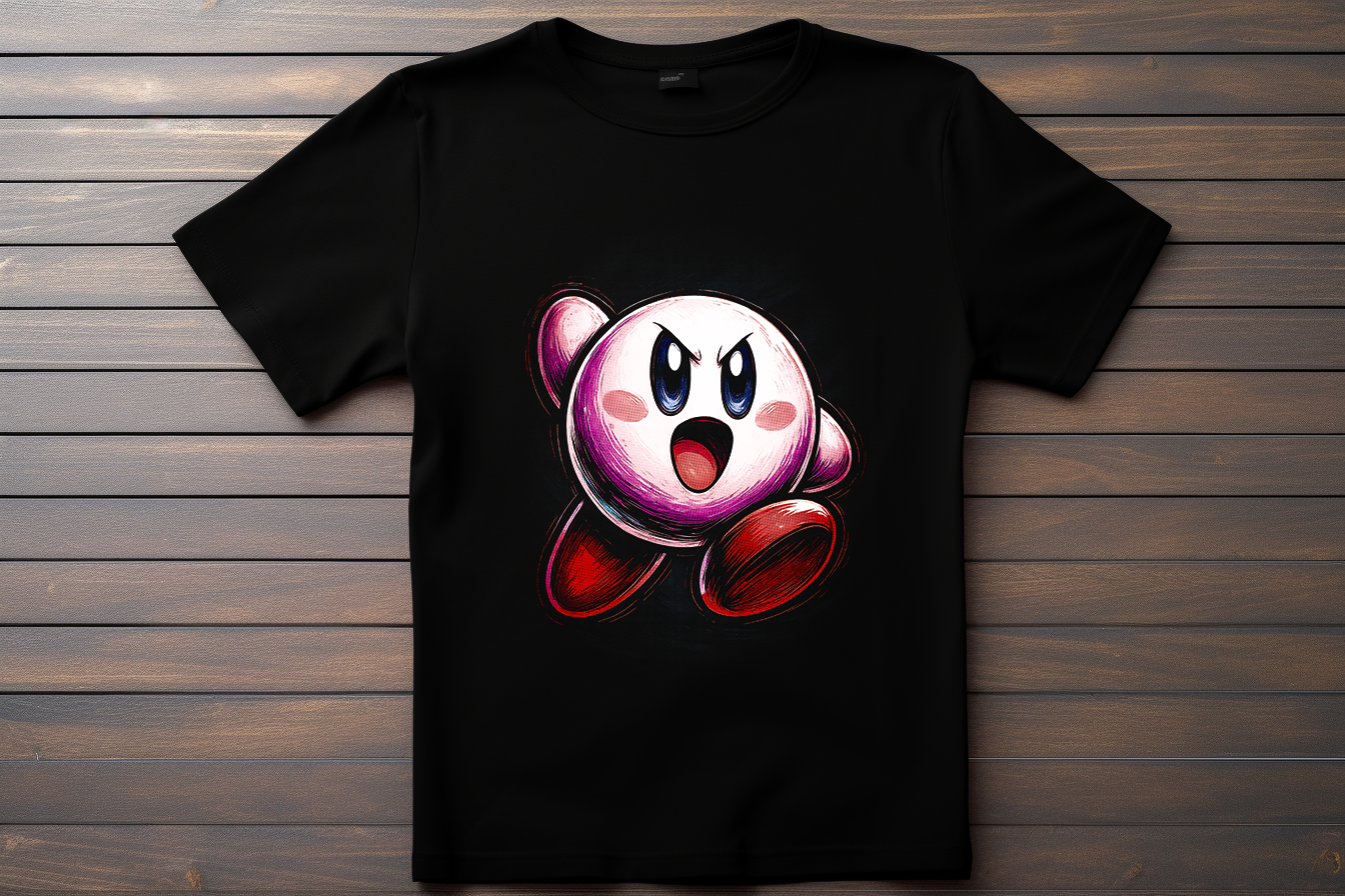 T-shirt Kirby Kitsune Print Studio