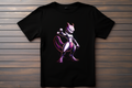 T-shirt Pokémon - Mewtwo Kitsune Print Studio