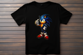 T-shirt Sonic - Sonic Kitsune Print Studio