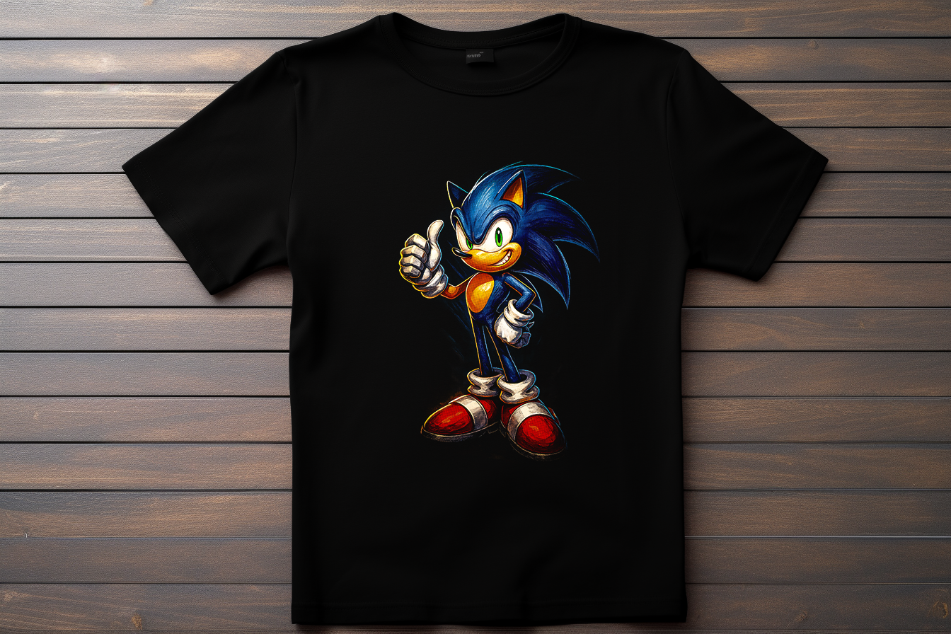 T-shirt Sonic - Sonic Kitsune Print Studio
