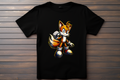 T-shirt Sonic - Tails Kitsune Print Studio
