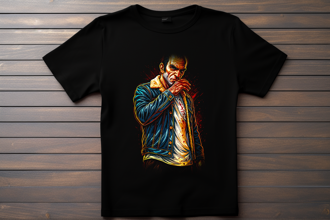 T-shirt Grand Theft Auto V - Trevor Philips Kitsune Print Studio