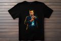 T-shirt Grand Theft Auto V - Michael De Santa Kitsune Print Studio