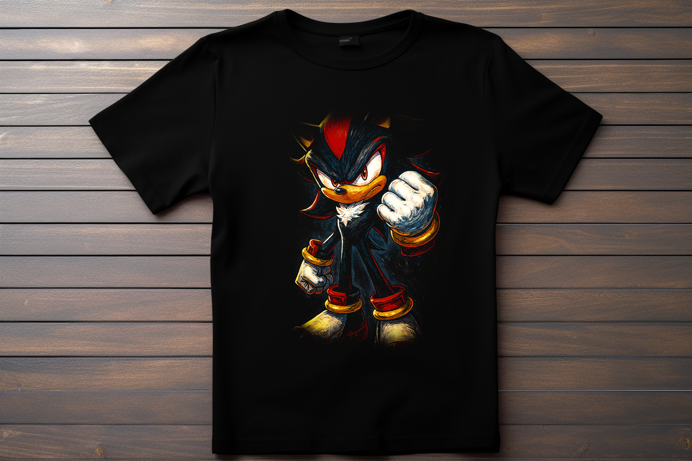 T-shirt Sonic - Shadow Kitsune Print Studio