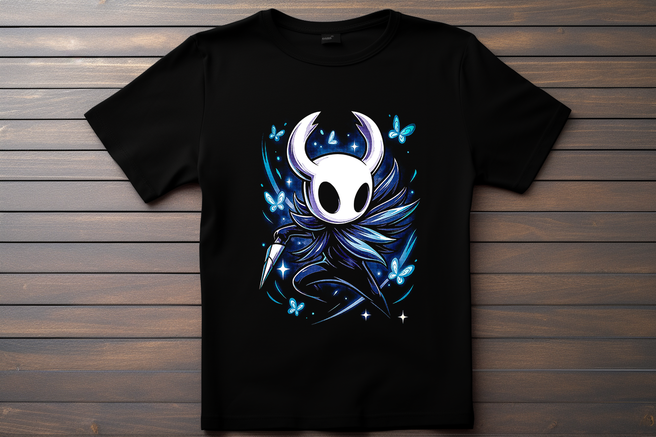 T-shirt Hollow Knight Kitsune Print Studio