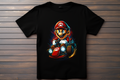 T-shirt Mario Kart - Mario Kitsune Print Studio