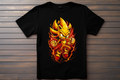 T-shirt Sonic - Super Sonic Kitsune Print Studio