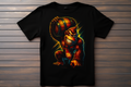 T-shirt Donkey Kong Kitsune Print Studio