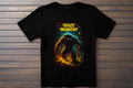 T-shirt Space Invaders Kitsune Print Studio