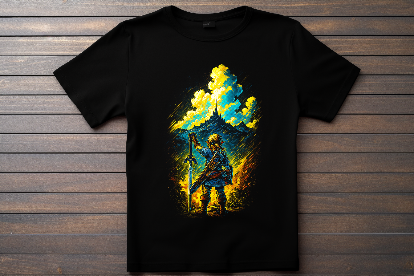 T-shirt La légende de Zelda Kitsune Print Studio