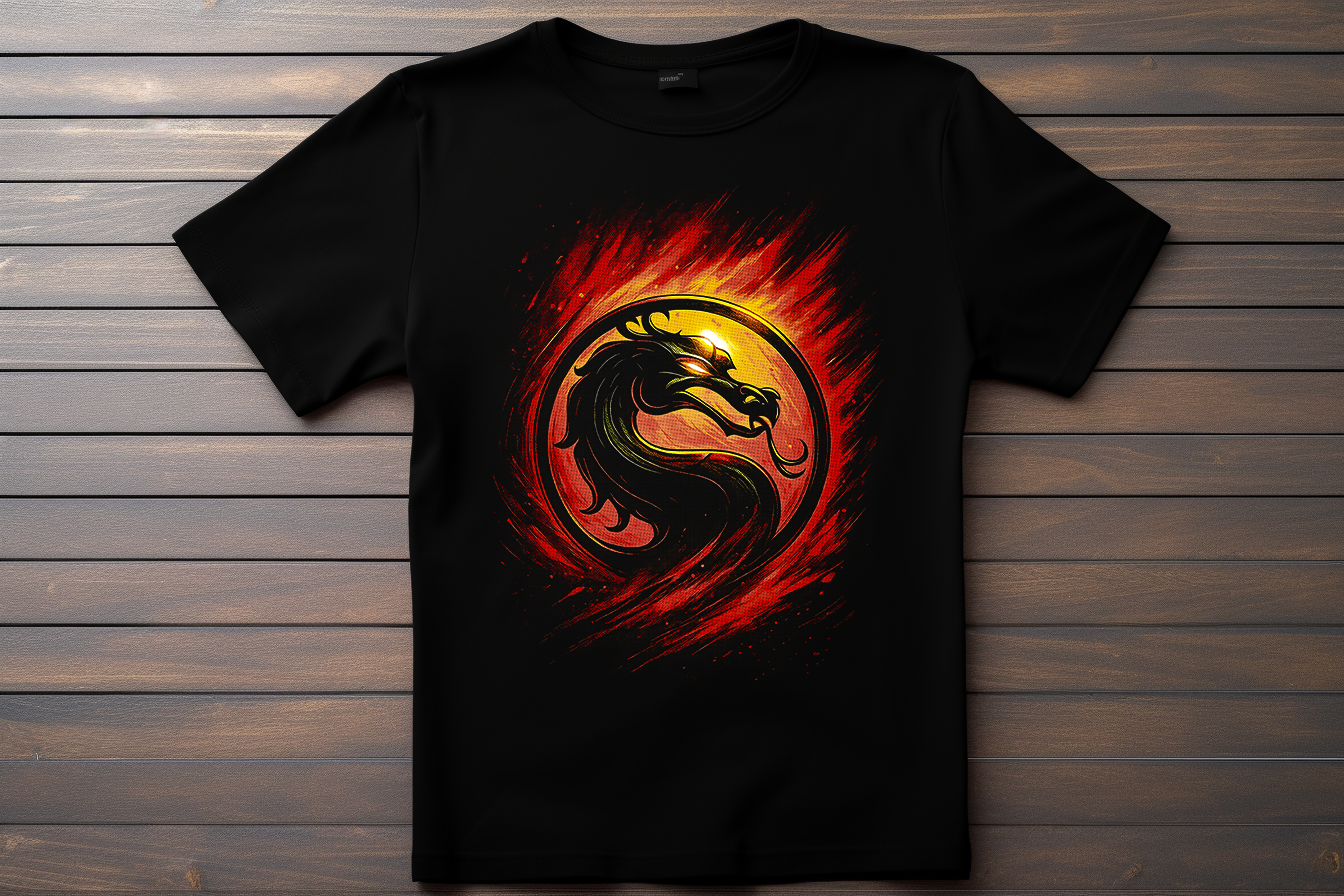 T-shirt Mortal Kombat Kitsune Print Studio